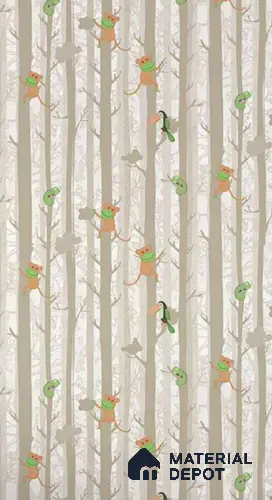 58104 | 10 Meter x 21 Inch PVC Nature Look Wallpaper - 57 Sq. Ft. | Minimum 15% wastage during installation