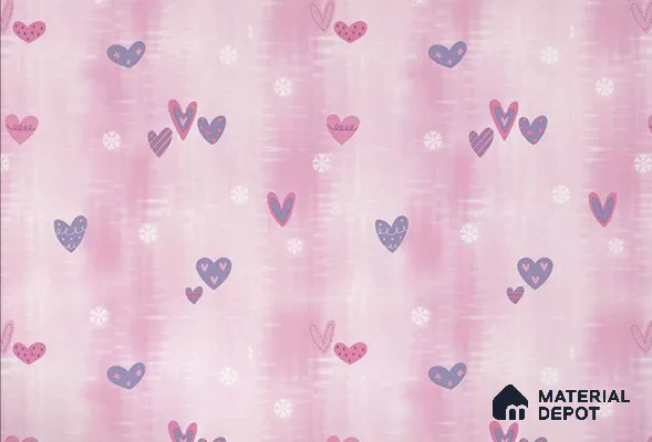 58116 | 10 Meter x 21 Inch PVC Patterned Look Wallpaper - 57 Sq. Ft. | Minimum 15% wastage during installation