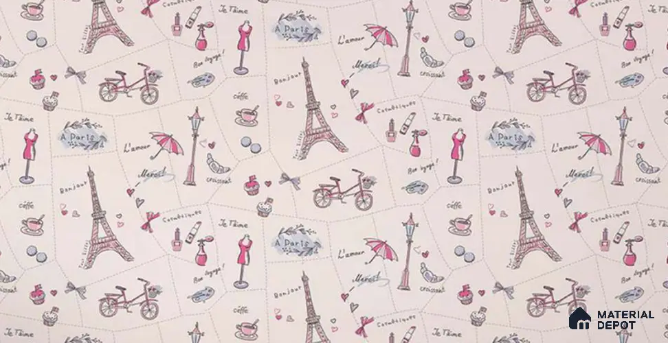 58121 | 10 Meter x 21 Inch PVC Patterned Look Wallpaper - 57 Sq. Ft. | Minimum 15% wastage during installation