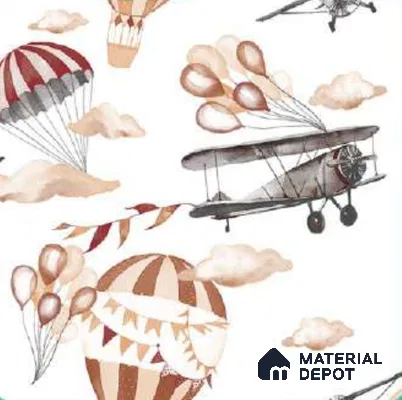 58125 | 10 Meter x 21 Inch PVC Patterned Look Wallpaper - 57 Sq. Ft. | Minimum 15% wastage during installation