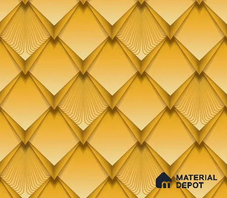 5D1021 | 9.5 Meter x 21 Inch PVC Geometric Look Wallpaper - 55 Sq. Ft. | Minimum 15% wastage during installation