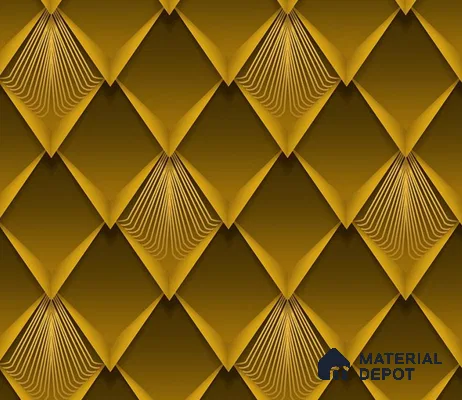 5D1024 | 9.5 Meter x 21 Inch PVC Geometric Look Wallpaper - 55 Sq. Ft. | Minimum 15% wastage during installation