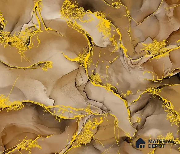 5D1064 | 9.5 Meter x 21 Inch PVC Marble Look Wallpaper - 55 Sq. Ft. | Minimum 10% wastage during installation
