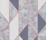 5D1083 | 9.5 Meter x 21 Inch PVC Geometric Look Wallpaper - 55 Sq. Ft.  Image 01