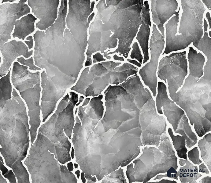 5D1092 | 9.5 Meter x 21 Inch PVC Marble Look Wallpaper - 55 Sq. Ft. | Minimum 10% wastage during installation
