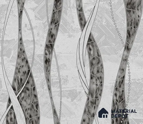 5D1101 | 9.5 Meter x 21 Inch PVC Patterned Look Wallpaper - 55 Sq. Ft. | Minimum 15% wastage during installation