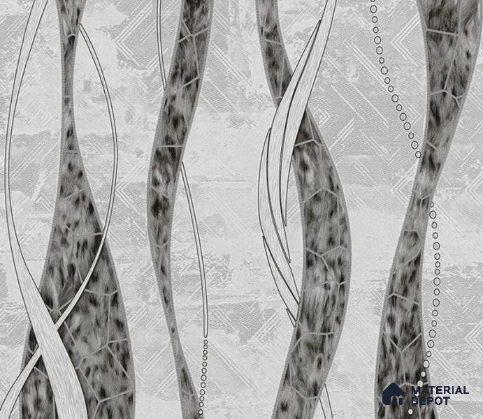 5D1101 | 9.5 Meter x 21 Inch PVC Patterned Look Wallpaper - 55 Sq. Ft. | Minimum 15% wastage during installation