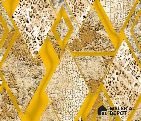5D1201 | 9.5 Meter x 21 Inch PVC Patterned Look Wallpaper - 55 Sq. Ft. | Minimum 15% wastage during installation