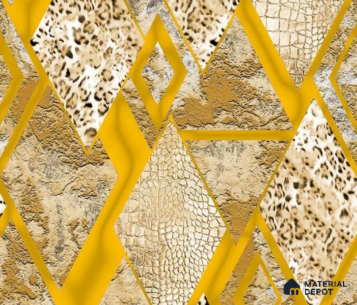 5D1201 | 9.5 Meter x 21 Inch PVC Patterned Look Wallpaper - 55 Sq. Ft. | Minimum 15% wastage during installation