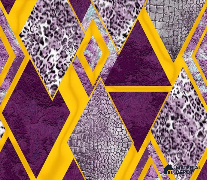 5D1204 | 9.5 Meter x 21 Inch PVC Patterned Look Wallpaper - 55 Sq. Ft. | Minimum 15% wastage during installation