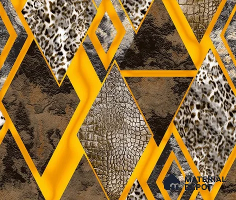 5D1205 | 9.5 Meter x 21 Inch PVC Patterned Look Wallpaper - 55 Sq. Ft. | Minimum 15% wastage during installation