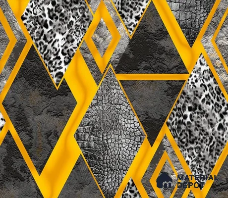 5D1206 | 9.5 Meter x 21 Inch PVC Patterned Look Wallpaper - 55 Sq. Ft. | Minimum 15% wastage during installation