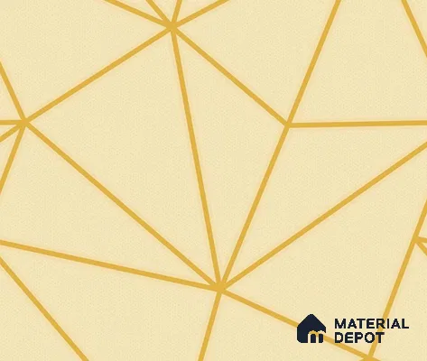 5D1301 | 9.5 Meter x 21 Inch PVC Geometric Look Wallpaper - 55 Sq. Ft. | Minimum 15% wastage during installation