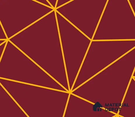 5D1305 | 9.5 Meter x 21 Inch PVC Geometric Look Wallpaper - 55 Sq. Ft. | Minimum 15% wastage during installation