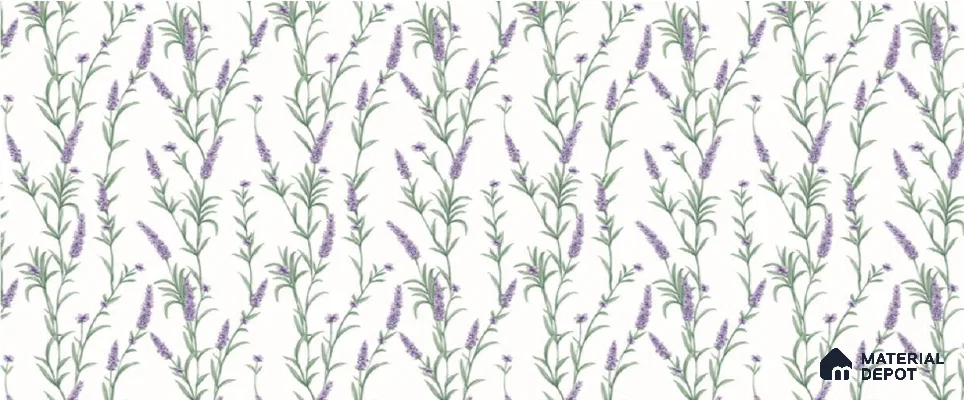 70250-1 | 5 Meter x 42 Inch PVC Florals Look Wallpaper - 57 Sq. Ft. | Minimum 15% wastage during installation