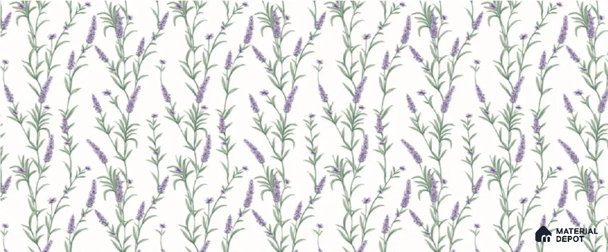 70250-1 | 5 Meter x 42 Inch PVC Florals Look Wallpaper - 57 Sq. Ft. | Minimum 15% wastage during installation