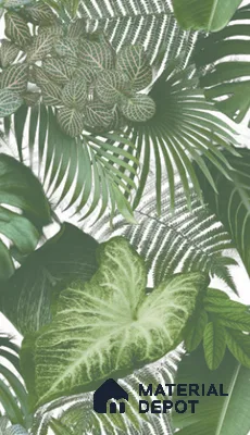 74016-1 | 5 Meter x 42 Inch PVC Florals Look Wallpaper - 57 Sq. Ft. | Minimum 15% wastage during installation