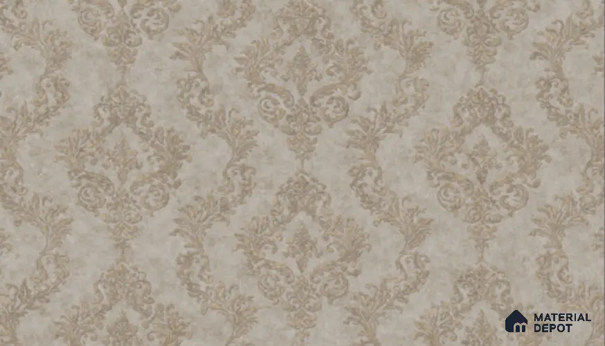 74022-3 | 5 Meter x 42 Inch PVC Patterned Look Wallpaper - 57 Sq. Ft. | Minimum 15% wastage during installation