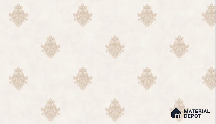74024-2 | 5 Meter x 42 Inch PVC Damask Look Wallpaper - 57 Sq. Ft. | Minimum 15% wastage during installation
