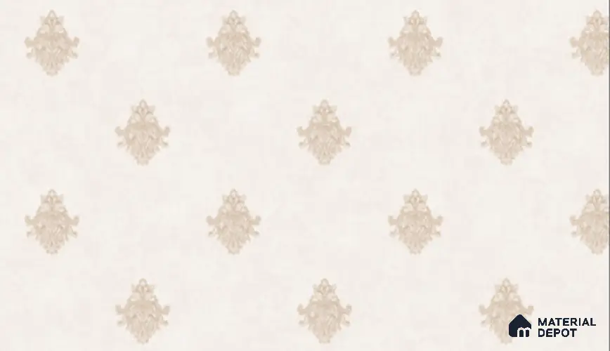 74024-2 | 5 Meter x 42 Inch PVC Damask Look Wallpaper - 57 Sq. Ft. | Minimum 15% wastage during installation