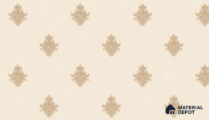 74024-3 | 5 Meter x 42 Inch PVC Damask Look Wallpaper - 57 Sq. Ft. | Minimum 15% wastage during installation