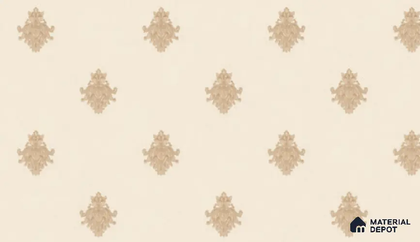 74024-3 | 5 Meter x 42 Inch PVC Damask Look Wallpaper - 57 Sq. Ft. | Minimum 15% wastage during installation