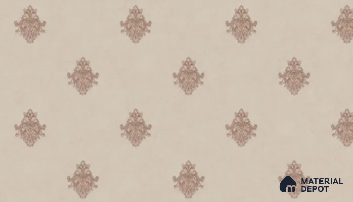 74024-4 | 5 Meter x 42 Inch PVC Damask Look Wallpaper - 57 Sq. Ft. | Minimum 15% wastage during installation