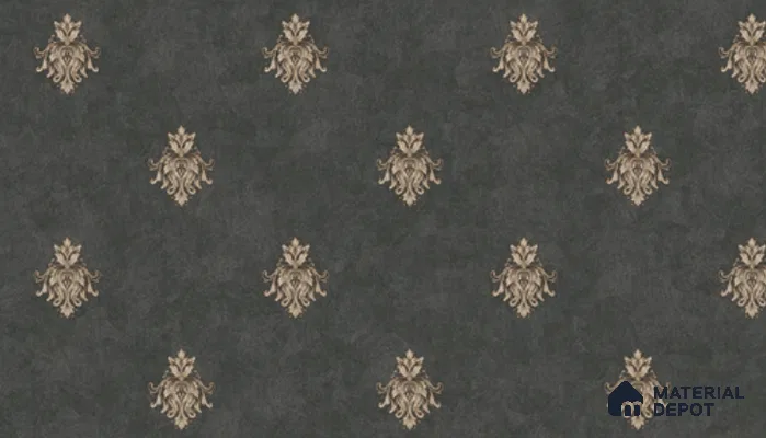 74024-5 | 5 Meter x 42 Inch PVC Damask Look Wallpaper - 57 Sq. Ft. | Minimum 15% wastage during installation