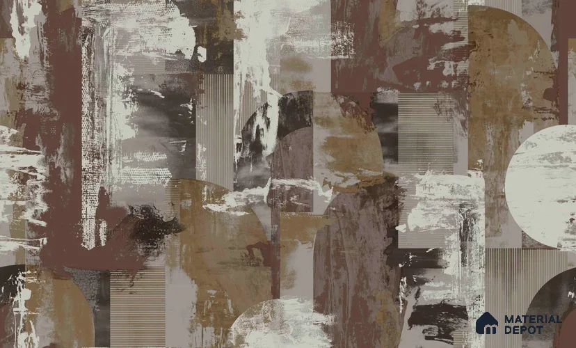 74033-5 | 5 Meter x 42 Inch 74033 Patterned Look Wallpaper - 57.41 Sq. Ft. | Minimum 15% wastage during installation