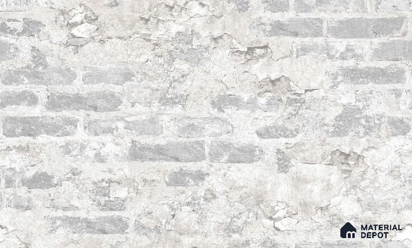 74045-1 | 5 Meter x 42 Inch 74045 Brick Look Wallpaper - 57.41 Sq. Ft. | Minimum 15% wastage during installation