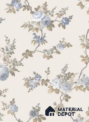 74054-1 | 5 Meter x 42 Inches Florals Look Wallpaper - 57 Sq. Ft.  | Minimum 15% wastage during installation