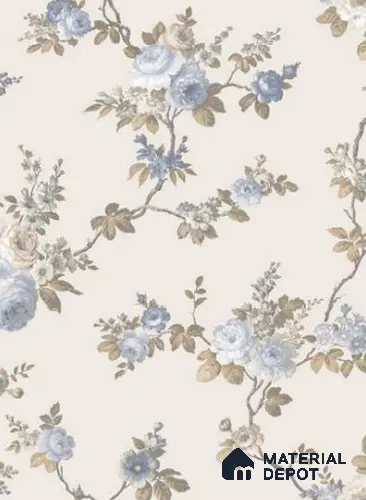 74054-1 | 5 Meter x 42 Inches Florals Look Wallpaper - 57 Sq. Ft. | Minimum 15% wastage during installation