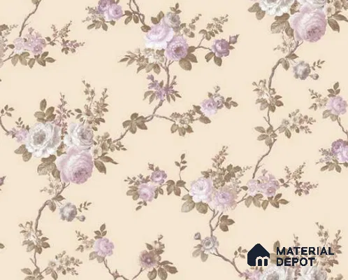 74054-2 | 5 Meter x 42 Inches Florals Look Wallpaper - 57 Sq. Ft.  | Minimum 15% wastage during installation