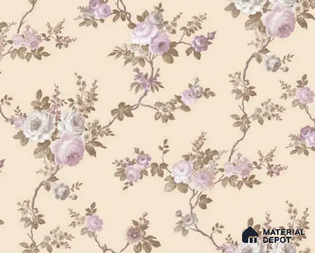 74054-2 | 5 Meter x 42 Inches Florals Look Wallpaper - 57 Sq. Ft. | Minimum 15% wastage during installation