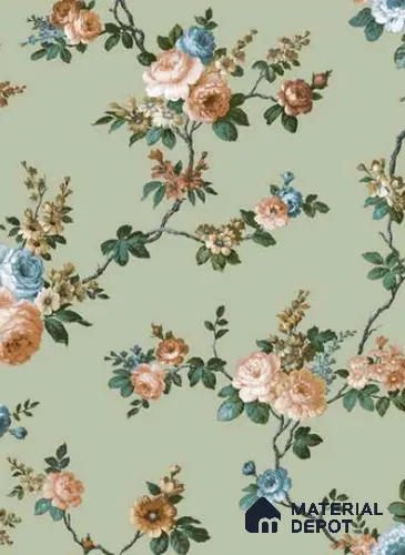 74054-3 | 5 Meter x 42 Inches Florals Look Wallpaper - 57 Sq. Ft.  | Minimum 15% wastage during installation
