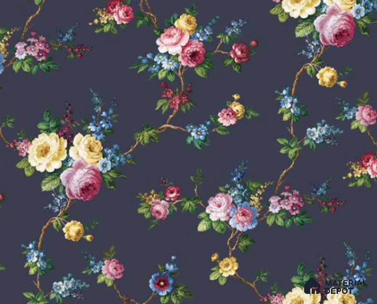 74054-4 | 5 Meter x 42 Inches Florals Look Wallpaper - 57 Sq. Ft. | Minimum 15% wastage during installation