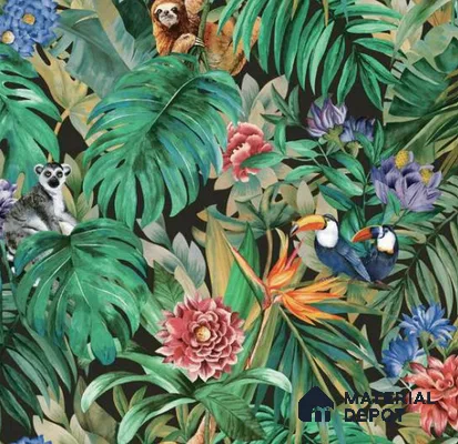74067-2 | 5 Meter x 42 Inches Florals Look Wallpaper - 57 Sq. Ft. | Minimum 15% wastage during installation