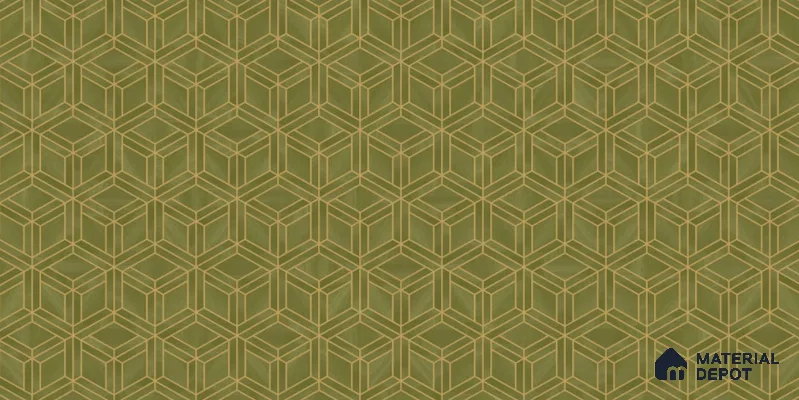 81225-5 | 5 Meter x 42 Inch PVC Patterned Look Wallpaper - 57 Sq. Ft. | Minimum 15% wastage during installation