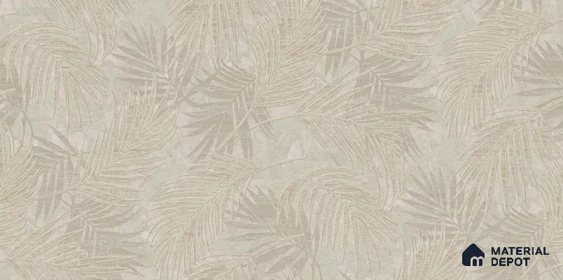 81233-2 | 5 Meter x 42 Inch PVC Florals Look Wallpaper - 57 Sq. Ft. | Minimum 15% wastage during installation