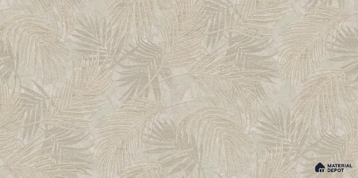 81233-2 | 5 Meter x 42 Inch PVC Florals Look Wallpaper - 57 Sq. Ft. | Minimum 15% wastage during installation