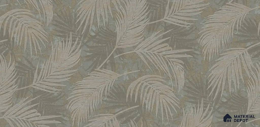 81233-5 | 5 Meter x 42 Inch PVC Florals Look Wallpaper - 57 Sq. Ft. | Minimum 15% wastage during installation