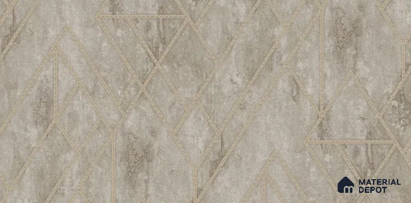 81235-2 | 5 Meter x 42 Inch PVC Patterned Look Wallpaper - 57 Sq. Ft. | Minimum 15% wastage during installation