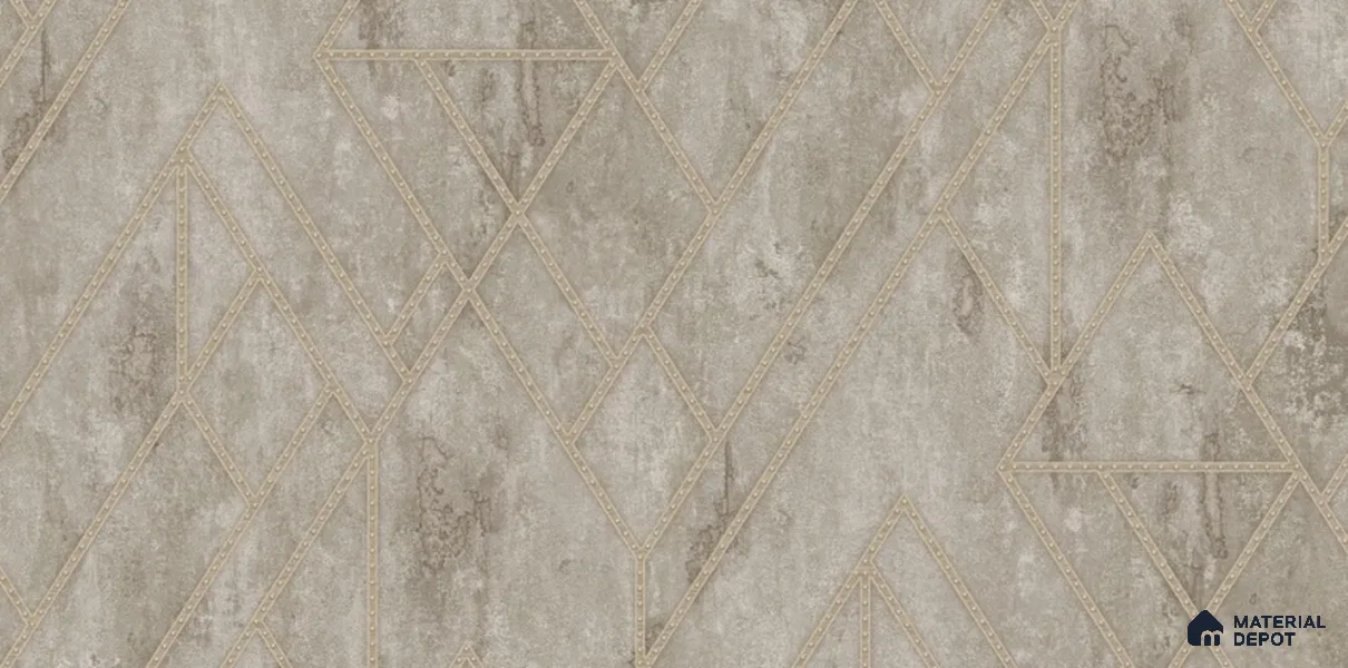 81235-2 | 5 Meter x 42 Inch PVC Patterned Look Wallpaper - 57 Sq. Ft. | Minimum 15% wastage during installation