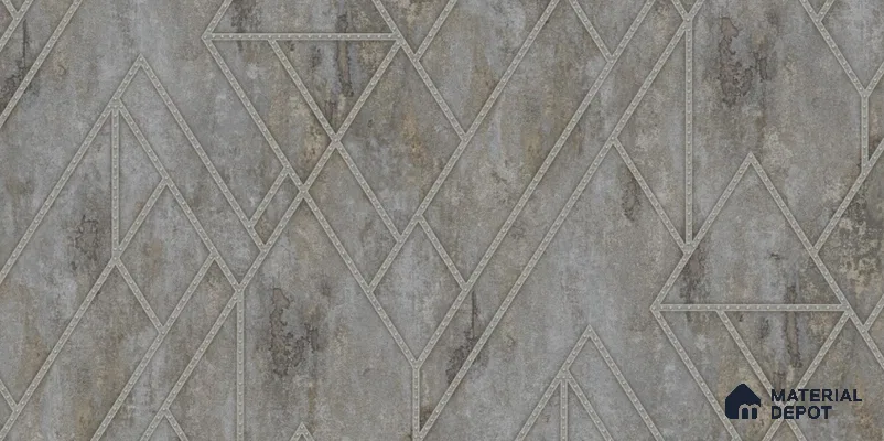81235-4 | 5 Meter x 42 Inch PVC Patterned Look Wallpaper - 57 Sq. Ft. | Minimum 15% wastage during installation