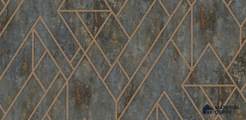 81235-5 | 5 Meter x 42 Inch PVC Patterned Look Wallpaper - 57 Sq. Ft. | Minimum 15% wastage during installation