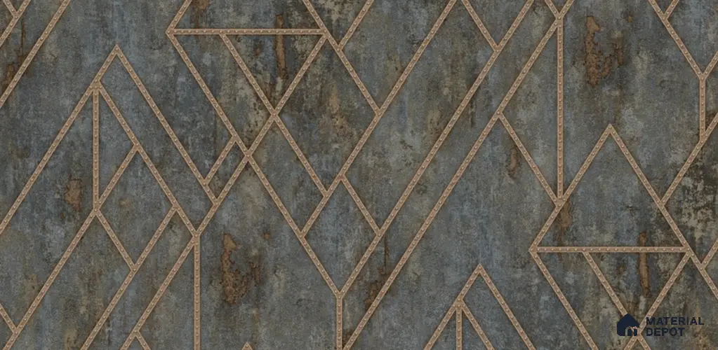 81235-5 | 5 Meter x 42 Inch PVC Patterned Look Wallpaper - 57 Sq. Ft. | Minimum 15% wastage during installation