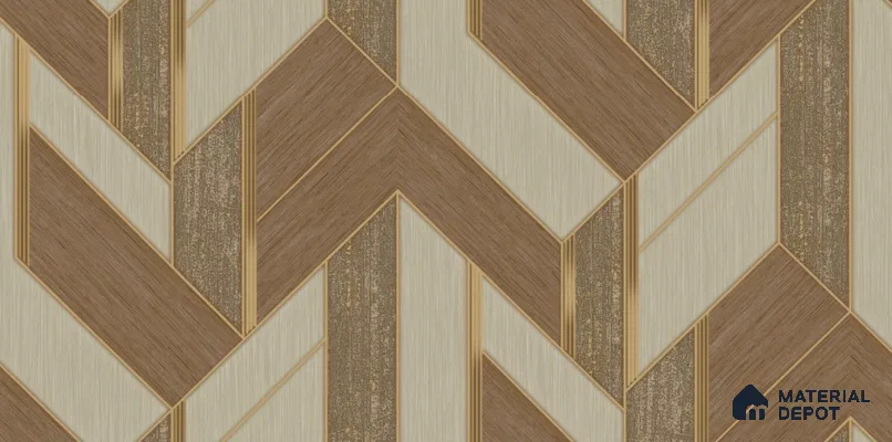 81237-5 | 5 Meter x 42 Inch PVC Wood Look Wallpaper - 57 Sq. Ft. | Minimum 15% wastage during installation