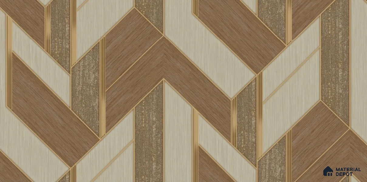 81237-5 | 5 Meter x 42 Inch PVC Wood Look Wallpaper - 57 Sq. Ft. | Minimum 15% wastage during installation