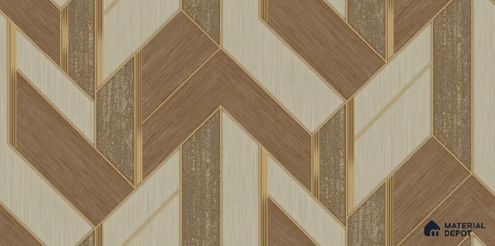 81237-5 | 5 Meter x 42 Inch PVC Wood Look Wallpaper - 57 Sq. Ft. | Minimum 15% wastage during installation