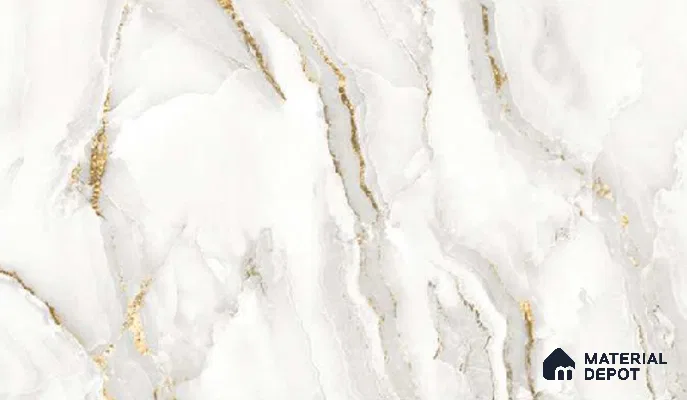 81281-1 | 5 Meter x 42 Inch PVC Marble Look Wallpaper - 57 Sq. Ft. | Minimum 10% wastage during installation